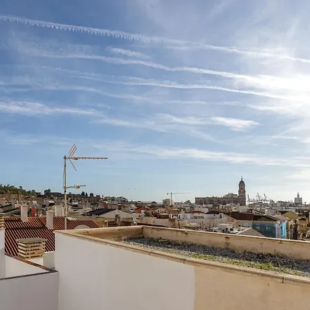 아파트 Living4malaga Views Terrace 말라가